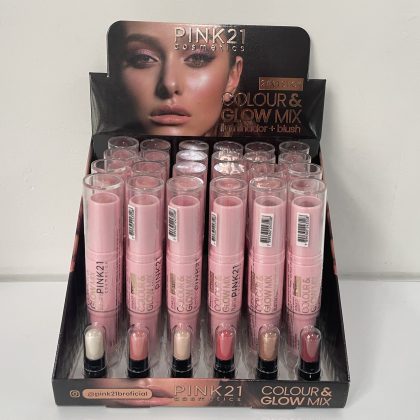 BLUSH + ILUMINADOR PINK21 IMPORTADO