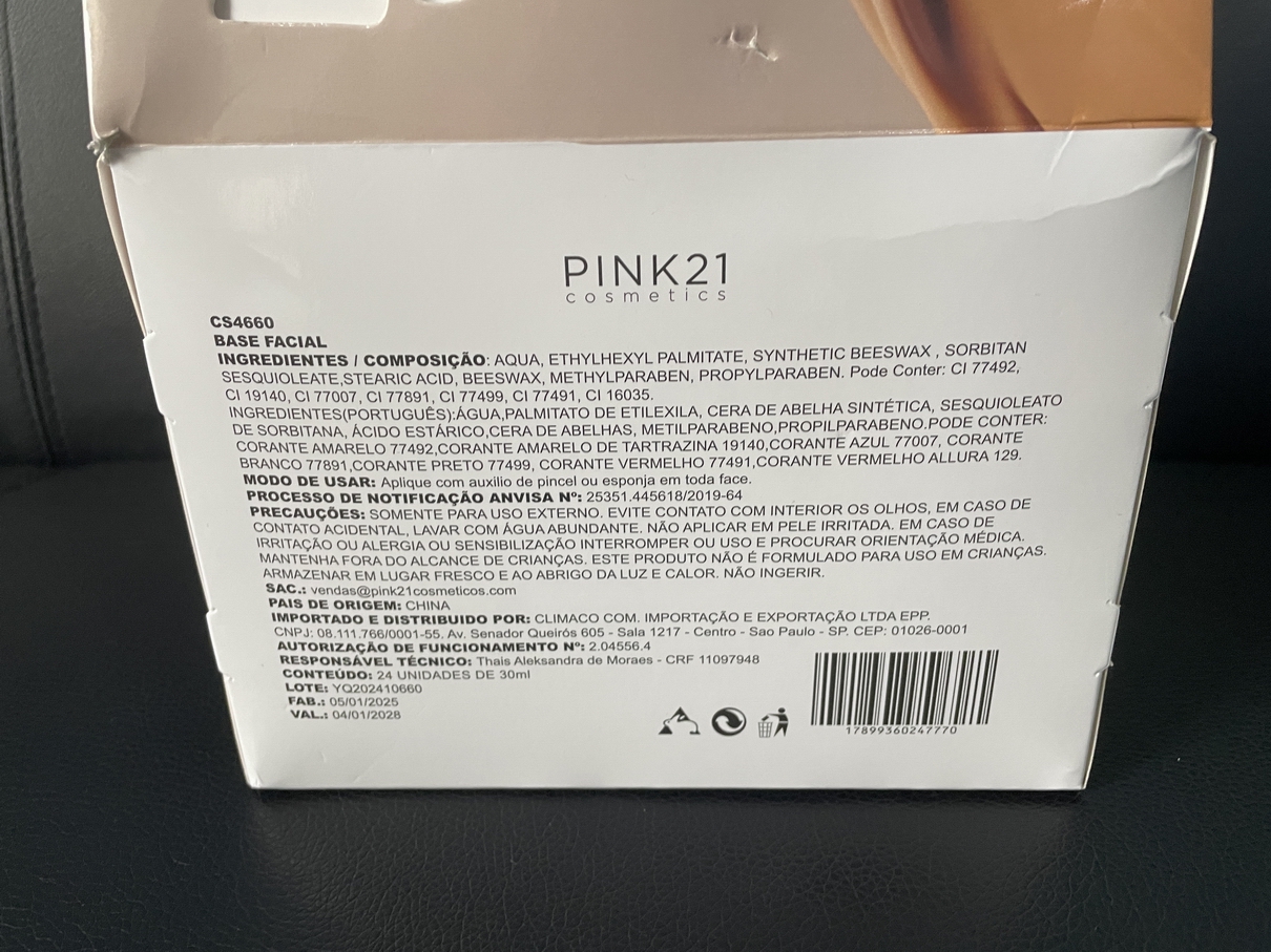 BASE FACIAL PINK21 IMPORTADO - Imagen 2