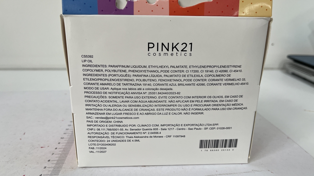 LIP OIL (PRECO FINAL) PINK21 IMPORTADO - Imagen 2