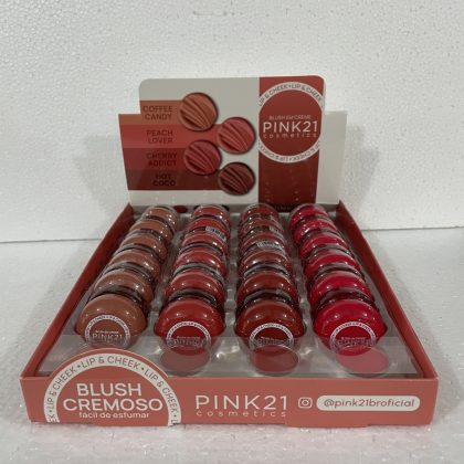 BLUSH EM CREME (PRECO FINAL) PINK21 IMPORTADO