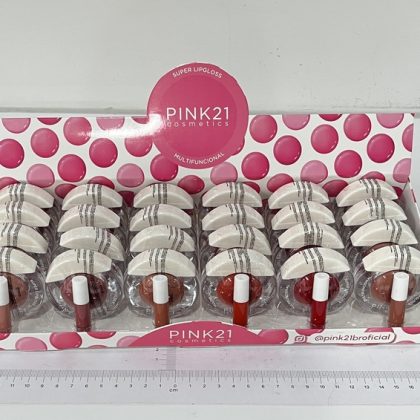 LIP GLOSS (PRECO FINAL) PINK21 IMPORTADO