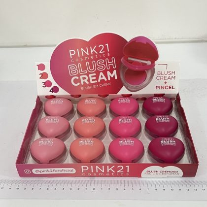 BLUSH EM CREME PINK21 IMPORTADO