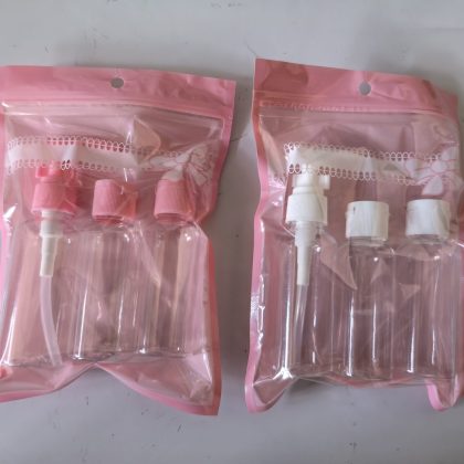 KIT FRASCOS VIAGEM (PRECO FINAL) PINK21 IMPORTADO